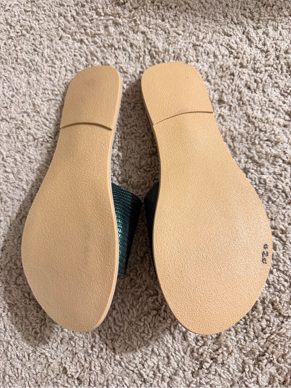 Jade Green Sandals - Picture 3 of 4